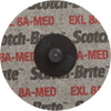 3M-17193 - Scotch-Brite Roloc EXL Unitized Wheel, XL-UR, 8A Medium, TR, 3 in