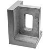 99-3402-0103 - 4 X 4 X 6 INCH NON-SLOTTED RIGHT ANGLE